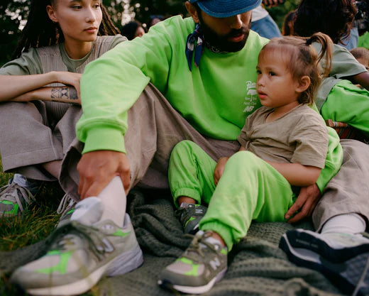 Buzo Patta x New Balance Lime