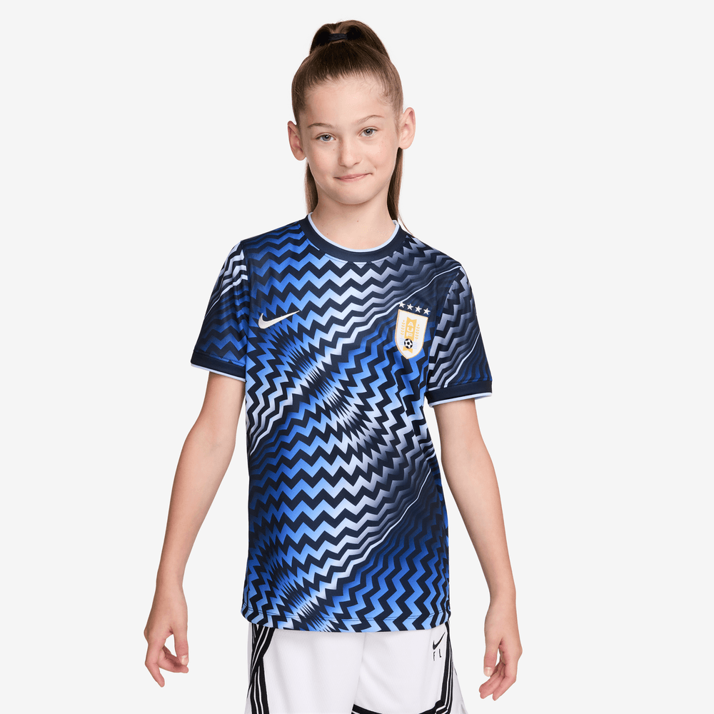 Camiseta Uruguay Niña Zigzag